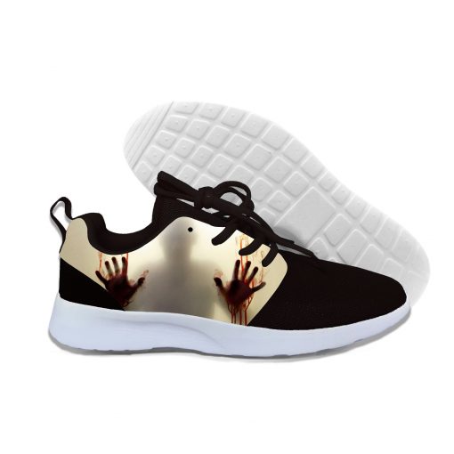 Shoes Men 2019 3D Print Men Women Hip Hop Harajuku Halloween Walking Dead Sneakers Unisex Casual