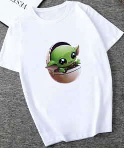 Showtly 2019 The Mandalorian Baby Yoda Sweatshirt Men Women Star Wars TV Series T shirt 90S 2