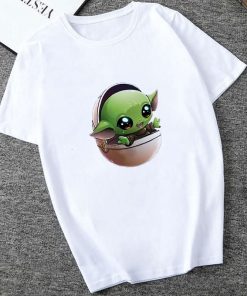 Showtly The Mandalorian Baby Yoda Sweatshirt Men Women Star Wars TV Series T shirt 90S Science