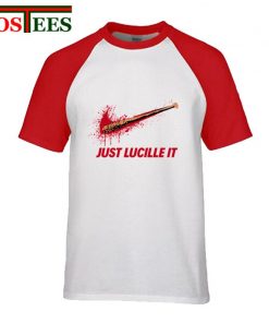 Splash Ink The Walking Dead Negan T shirt 2018 vestido de verano Parody Just Lucille it 19