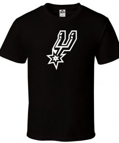 Spurs Fan Black T Shirt San Antonio spur Basketball Champs All Sizes S 3XL Harajuku Tops
