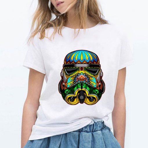 Star War Design T Shirt Women Stormtrooper Death Trooper Lady Tops Short Sleeve Casual Hipster Cool 4