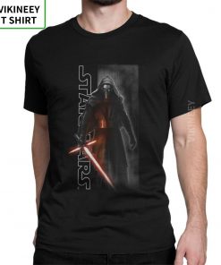 Star Wars Episode T shirt Men The Force Awakens Kylo Ren Shadows T Shirt Man Normal