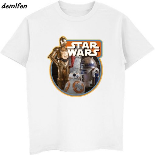 Star Wars Poster Stamp T Shirt Princess Leia Darth Vader Yoda Chewbacca Funny Tshirt Star Wars 2