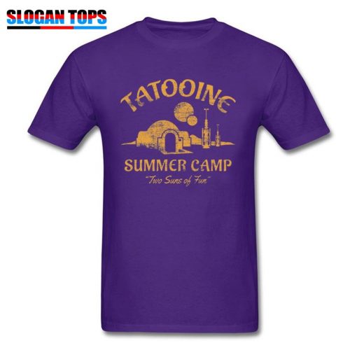 Star Wars T Shirt For Men Summer T shirt Two Suns of Fun Darth Vader Tshirt 1