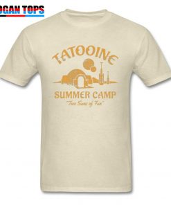 Star Wars T Shirt For Men Summer T shirt Two Suns of Fun Darth Vader Tshirt 3