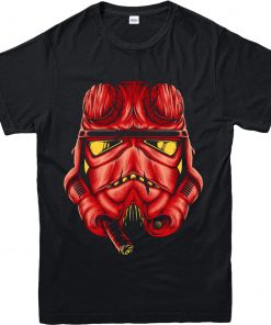 Star Wars T Shirt Hellboy Spoof T Shirt Inspired Design Top Customized T Shirts Men Short