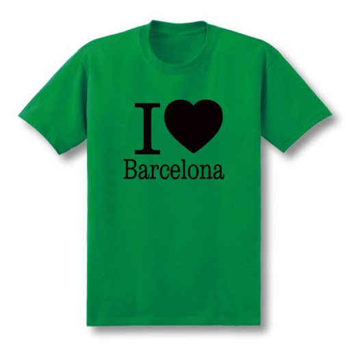 Summer Love Barcelona Creative Men s T Shirt T Shirt Men 2019 New Short Sleeve O 2