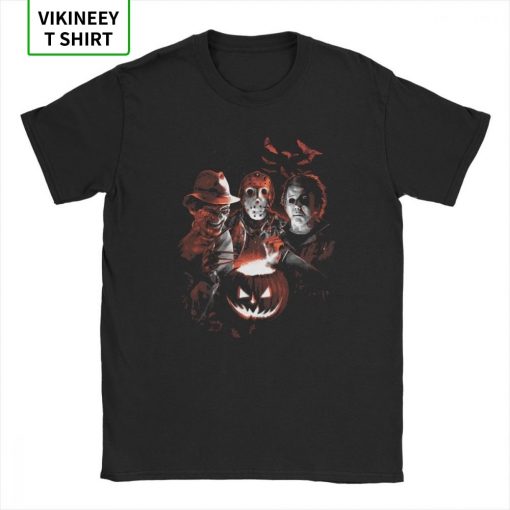 Super Villains Friday T Shirts The 13th Horror T Shirt Jason Voorhees Michael Myers T Shirt 13