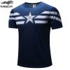 TUNSECHY 2019 Captain America T Shirt 3D Printed T shirts Men Marvel Avengers iron man War