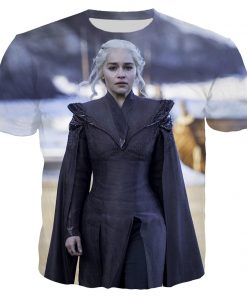 TV Series Game of Thrones T Shirt 3D Printed T Shirt Men Wholesale Clothing Harajuku Streetwear