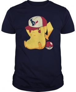 Texans Pikachu Pokemon T Shirt