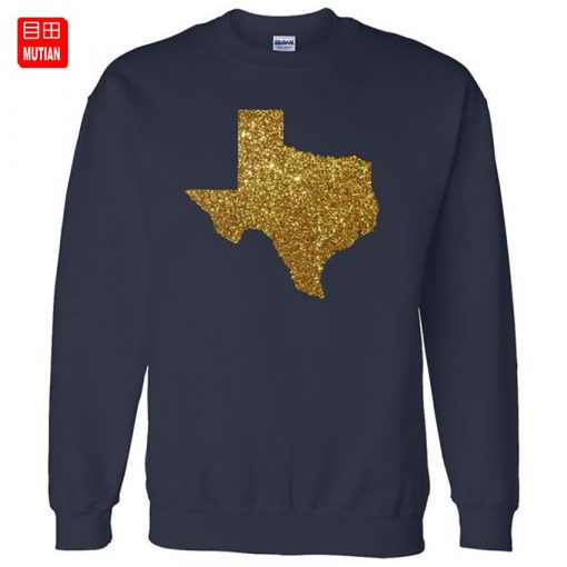 Texas Limited Edition Gold Glitz T Shirt State States Texas State Texan Texas 2