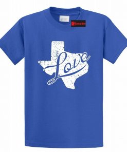 Texas Love T Shirt Texas Shape Home State Pride Tee Shirt Texan USA Tee