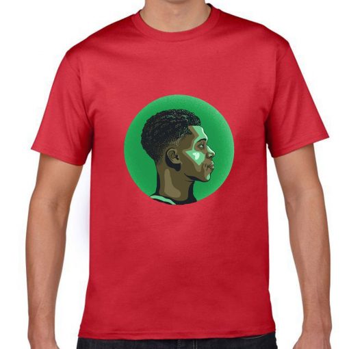 The Alphab Giannis Antetokounmpo Cartoon Basketball Fans Wear Mens Classic T shirt Normal Basketball Sweatshirts Tee 6
