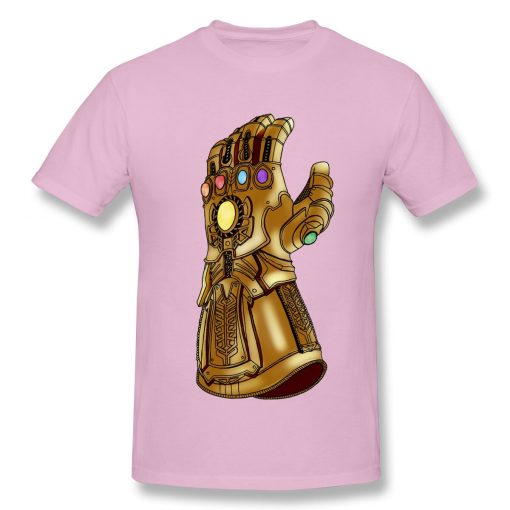 The Infinity Gauntlet T Shirt popular men s short sleeve men White Marvel Iron Man printed 5