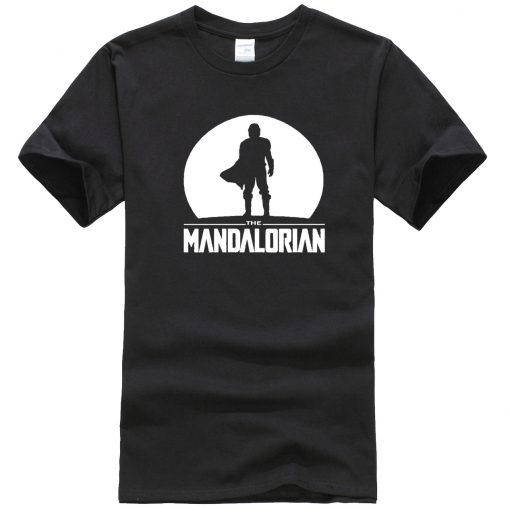 The Mandalorian Men T Shirts Hip Hop Star Wars Tops Summer New 2020 Casual High Quality 1