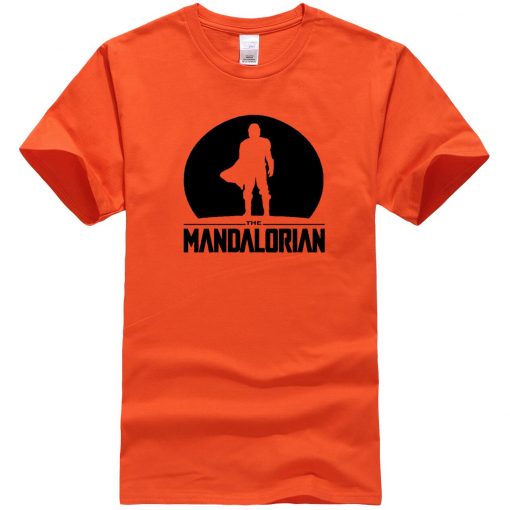 The Mandalorian Men T Shirts Hip Hop Star Wars Tops Summer New 2020 Casual High Quality 2