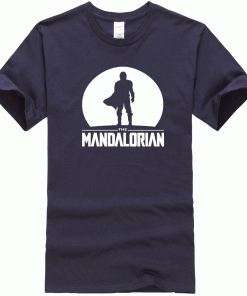 The Mandalorian Men T Shirts Hip Hop Star Wars Tops Summer New 2020 Casual High Quality