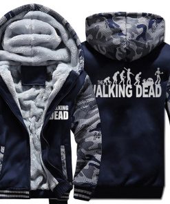 The Walking Dead Cool Men Hoodies 2018 New Arrival Autumn Winter Warm Fleece High Quality Sweatshirt 5