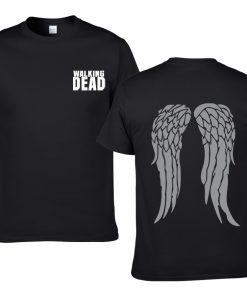 The Walking Dead Cotton Men T Shirts Hip Hop Fashion cool T Shirts Men Loose creative 2