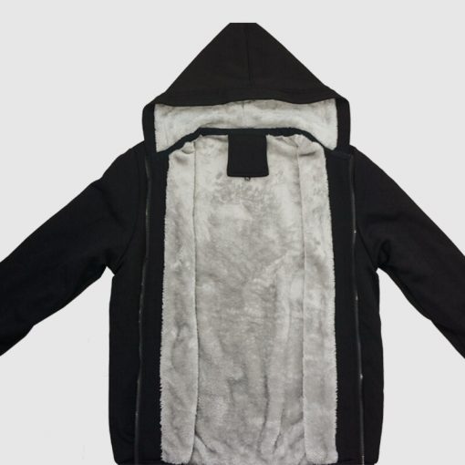 The Walking Dead Hoodie Zombie Daryl Dixon Wings Warm Winter Fleece Zip Up Clothing Coat Sweatshirts 2