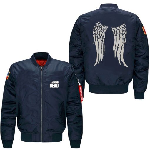 The Walking Dead Hoodie Zombie Daryl Dixon Wings spring autumn men s jacket collar code Air 2