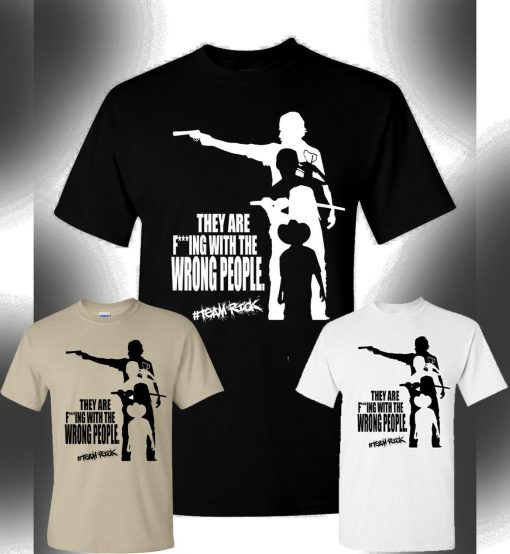 The Walking Dead T Shirt Team Rick Michonne Daryl Dixon Rick Grimes Carl Custom T shirt