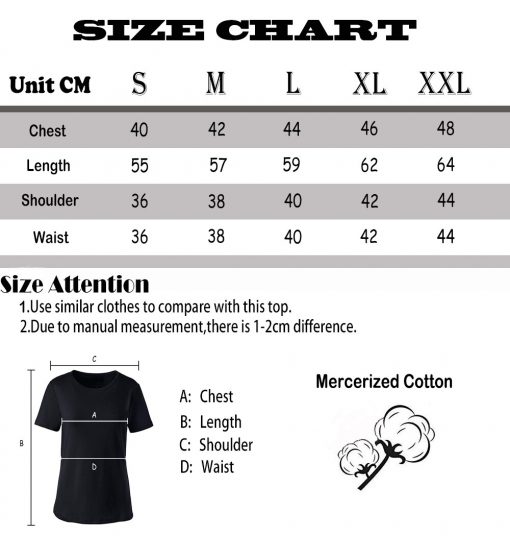 Tops T Shirt Women new orleans eye chart Basic Vintage Cotton Female Tshirt 5