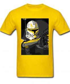 Tshirt Star Wars Man T Shirt Captain Rex Mens T shirts Droid Pilot Star Tours Tops 1