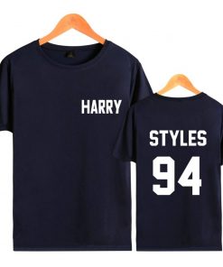 VAGROVSY Summer One Direction Harry Styles Letter Printed T Shirt Women Men Cotton Short Sleeve Casual 2