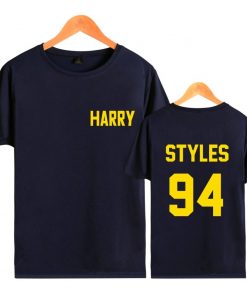 VAGROVSY Summer One Direction Harry Styles Letter Printed T Shirt Women Men Cotton Short Sleeve Casual 3