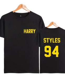 VAGROVSY Summer One Direction Harry Styles Letter Printed T Shirt Women Men Cotton Short Sleeve Casual 5