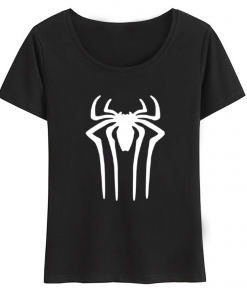 Venom Spiderman Black And White Marvel Badass T Shirt Women Tee Girl Cool Summer T shirt