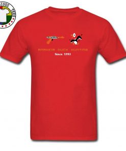 VideoGame Arcade Anaheim Duck Hunting Funny T Shirts Custom Cartoon Print New Tee Shirts Men Gunner 1