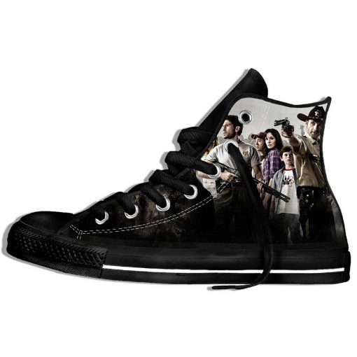 Walking Dead Sneakers 3d Wen Casual shoes Streetwear Hip Hop Funny Shoes Summer Fashion 2019 New 3