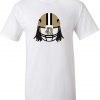White New Orleans Kamara Helmet T Shirt Men Women Summer Style Tops TEE Shirt