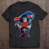 Wonder Woman And Buffalo Print T Shirt Short Sleeve O Neck Bills Tshirts