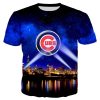 YX Girl 2019 Summer Unisex Tops Tees Chicago Cubs Tshirt For Men Women Short Sleeve O