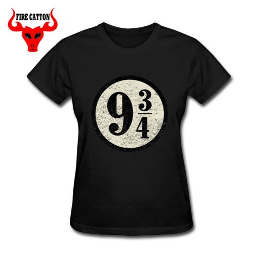 Young girl clothing Pulp Fiction Harry T shirts women maid Platform nine and three quarters T 2