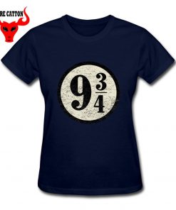 Young girl clothing Pulp Fiction Harry T shirts women maid Platform nine and three quarters T 4