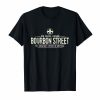 brand men shirt Bourbon Street New Orleans Louisiana Distressed T Shirt