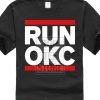 fashion design Fashion Runner Okc Oklahoma City Loud City Basketballer Printed T Shirt Cool Tops O