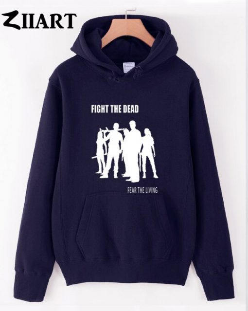 the walking dead FIGHT THE DEAD FEAR THE LIVING couple clothes boys man male autumn winter 1