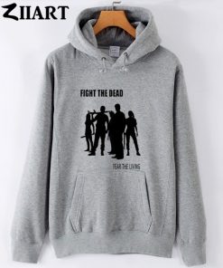 the walking dead FIGHT THE DEAD FEAR THE LIVING couple clothes boys man male autumn winter 2
