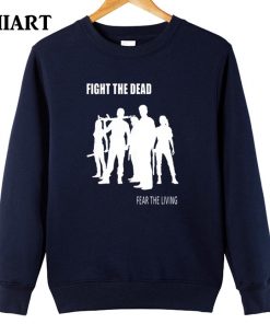 the walking dead FIGHT THE DEAD FEAR THE LIVING couple clothes boys man male cotton autumn 2