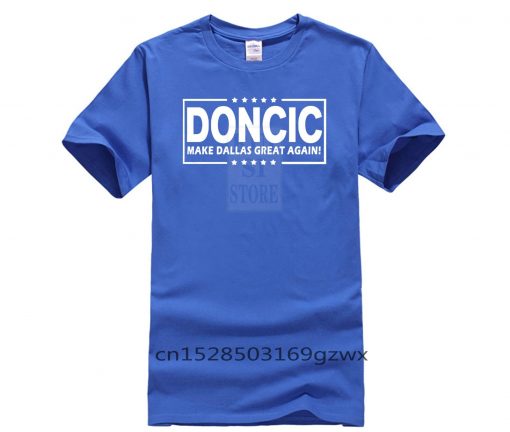 tshirt men 2019 New Luka Doncic Basketball Male Man Top Jersey Make quality fashion short sleeve 1