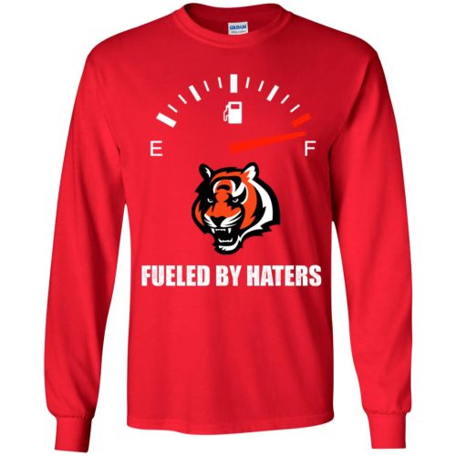 Fueled By Haters Maximum Fuel Cincinnati Bengals Youth LS T-Shirt