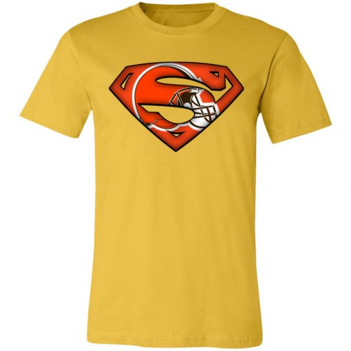We Are Undefeatable The Cleveland Browns x Superman NFL Unisex Jersey Tee