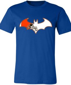 We Are The Cleveland Browns Batman NFL Mashup Unisex Jersey Tee